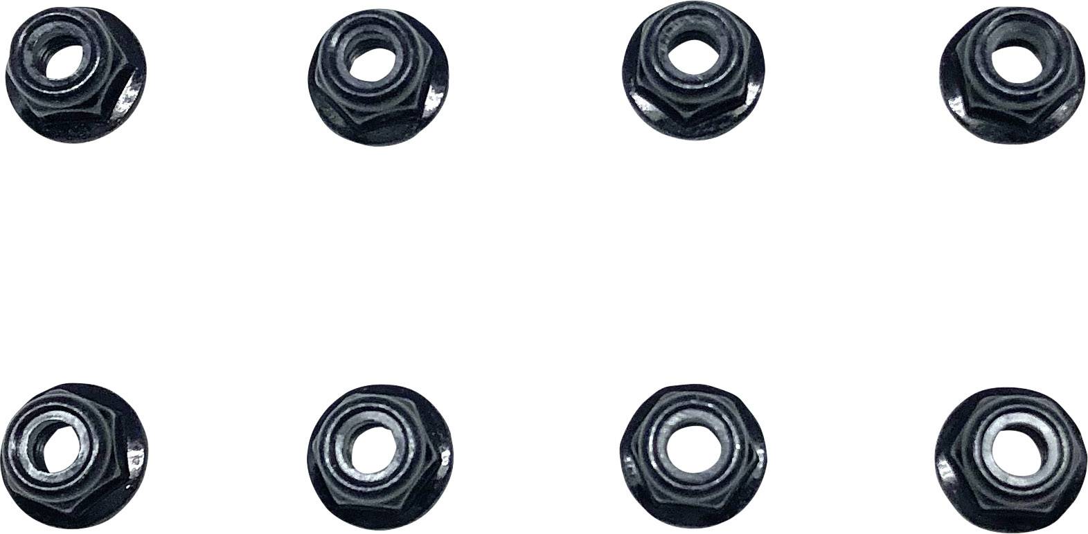 Reely 538242C Pièce de rechange Ecrous de roue M4
