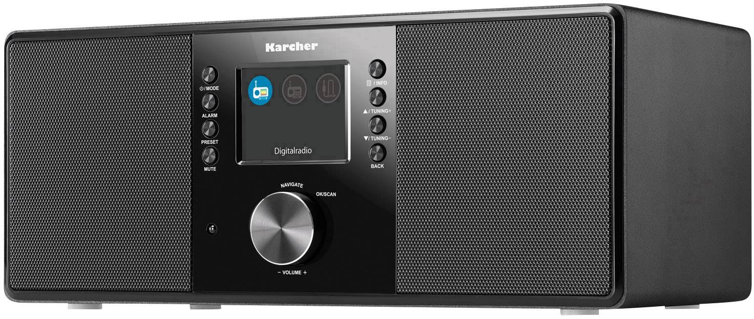 Karcher DAB 5000 Radio de table DAB+ AUX noir