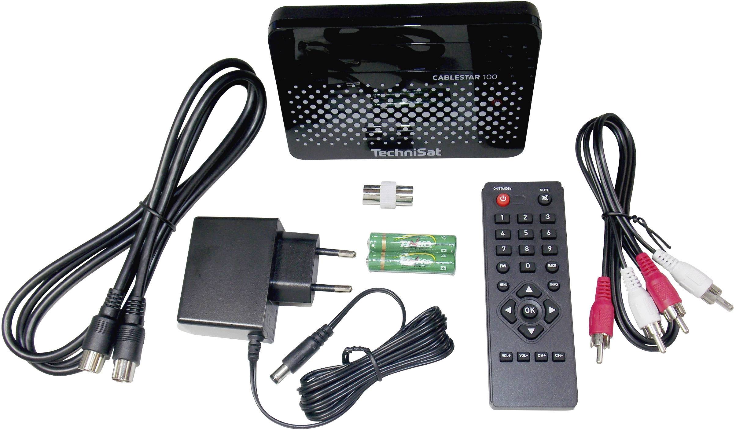TechniSat Cablestar 100 Dispositif de réception pour radio numérique noir