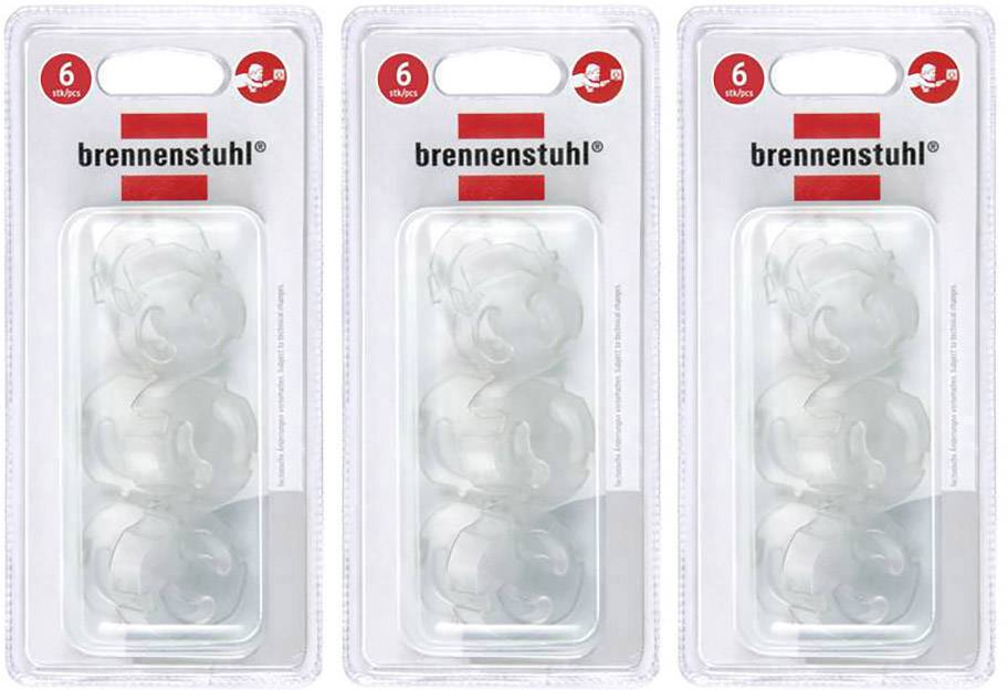 Brennenstuhl 1164480-18 Cache- prise transparent 18 pc(s)