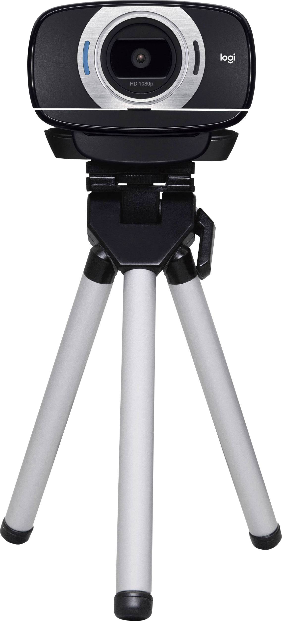 Webcam Full HD Logitech C615 1920 x 1080 Pixel pied de support, support à pince