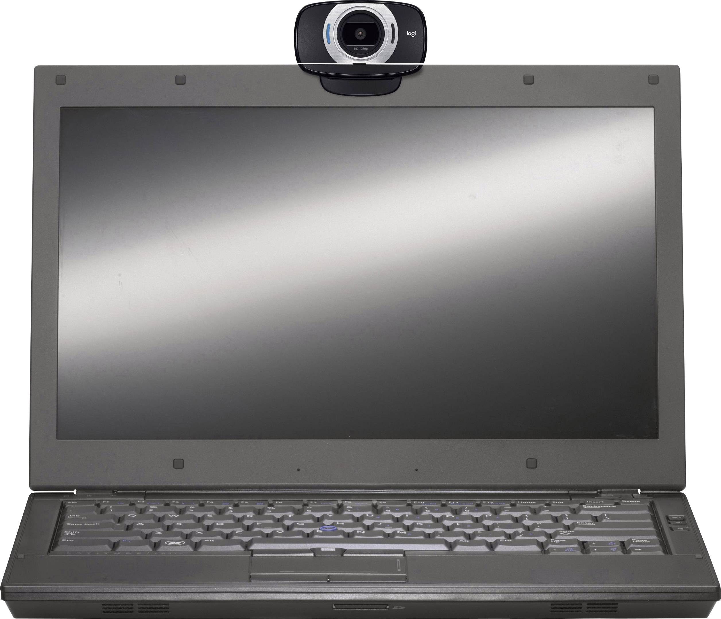 Webcam Full HD Logitech C615 1920 x 1080 Pixel pied de support, support à pince