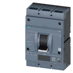 Disjoncteur Siemens 3VA2510-5KQ32-0BA0 Plage de réglage (courant): 400 - 1000 A Tension de contact (max.): 690 V/AC (l x H x P)
