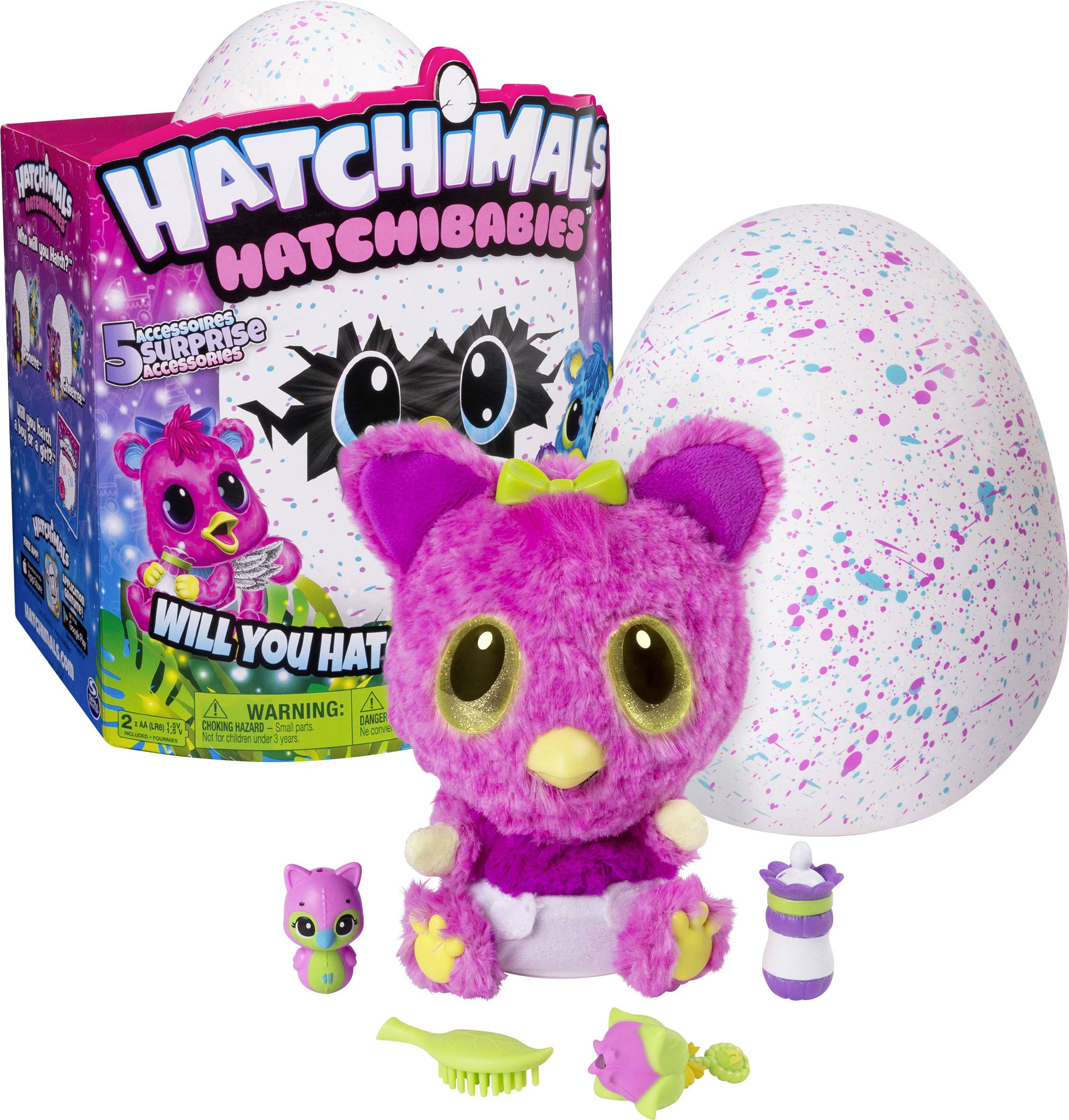 Hatchimals Spin Master HatchiBabies Cheetree