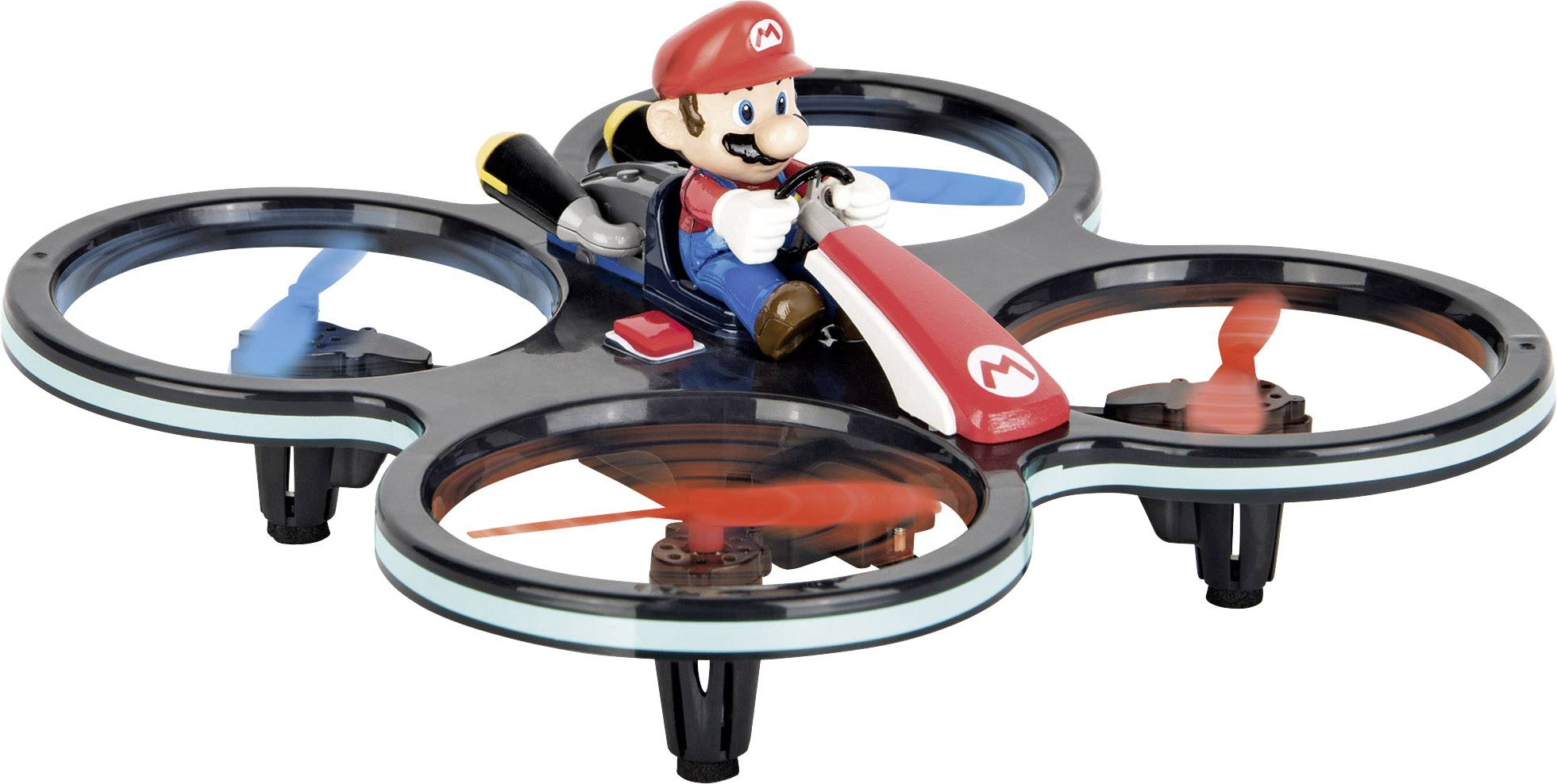 Carrera RC Nintendo Mini Mario Copter Drone quadricoptère prêt à voler (RtF) débutant