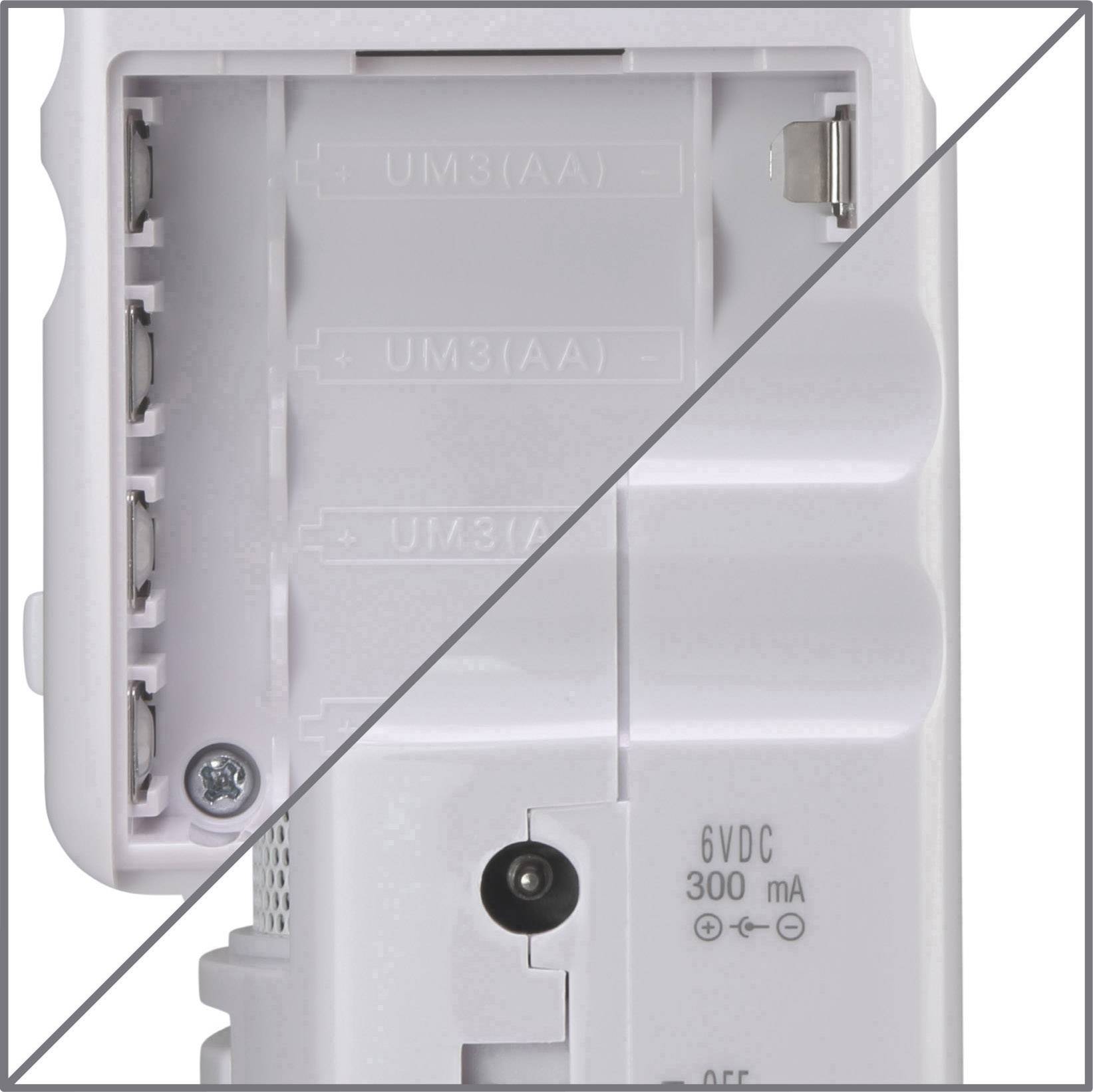 Basetech Durchgangsmelder BT-TG425 Weiß 72 dB BT-1707620