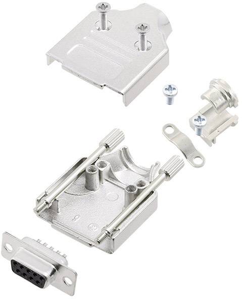 Amphenol L17MHDM15+L77SDA15S Kit embase SUB-D femelle 180 ° Nombre de pôles: 15 fût à souder 1 pc(s)