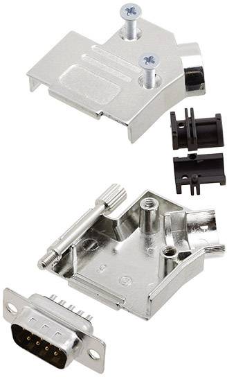 Amphenol L17D45ZK15+L717SDA15P Kit embase SUB-D mâle 45 ° Nombre de pôles: 15 fût à souder 1 pc(s)