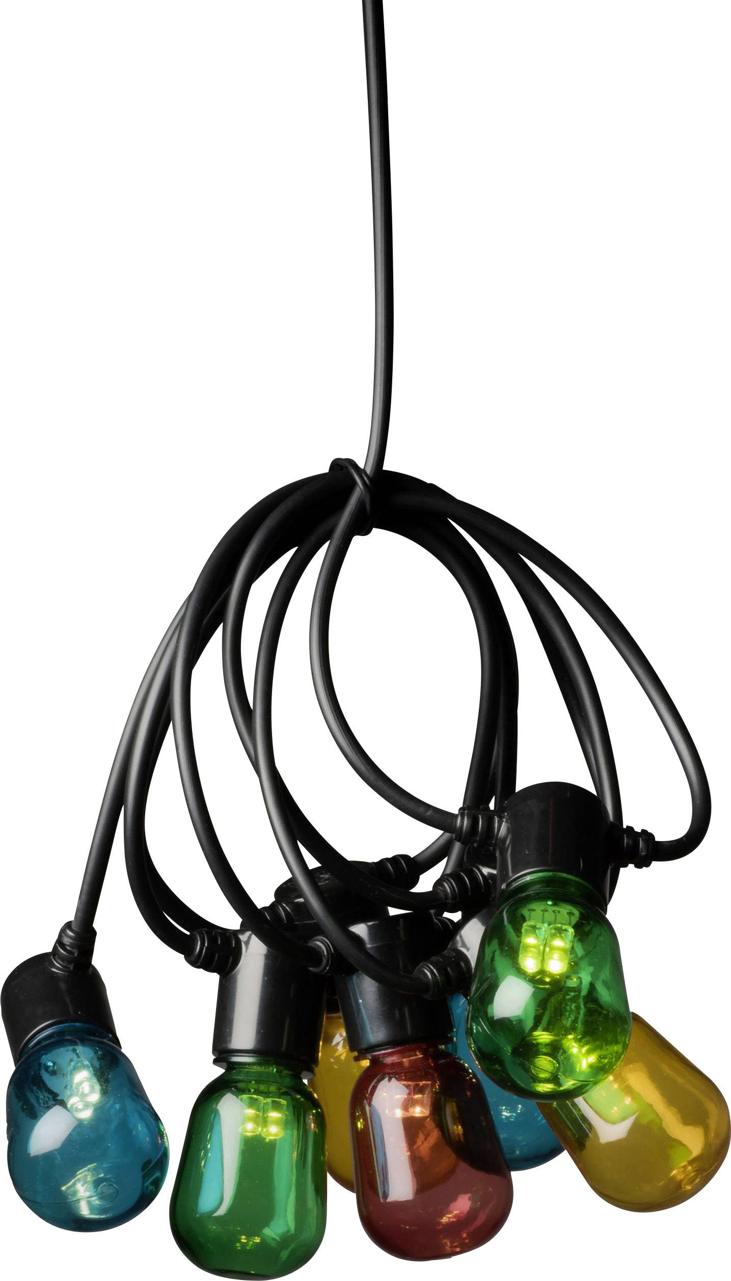 Konstsmide 2387-500 Guirlande lumineuse pour fêtes pour l'intérieur/extérieur sur secteur Nombre de lumière 120 LED blanc chaud