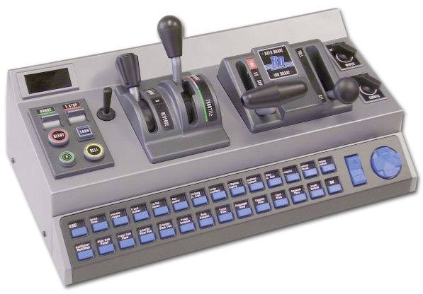 Aerosoft Raildriver Desktop contrôleur pour simulateur ferroviaire USB PC gris