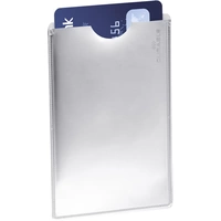 Durable Pochette de protection RFID pour carte d'identité 890023 argent 10 pc(s) Durable Pochette de protection RFID pour carte d'identité 890023 argent 10 pc(s)