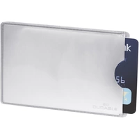 Durable Pochette de protection RFID pour carte d'identité 890023 argent 10 pc(s) Durable Pochette de protection RFID pour carte d'identité 890023 argent 10 pc(s)