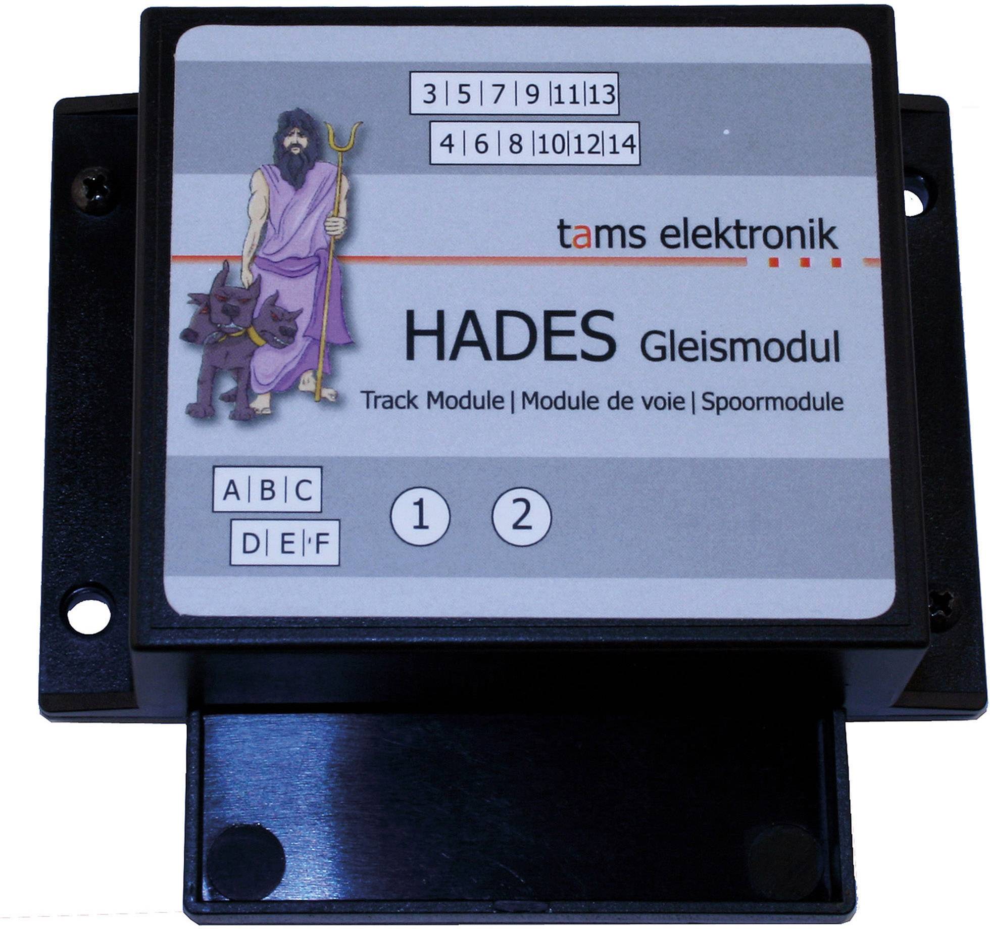 TAMS Elektronik 51-04158-01-C Boîtier accessoire pour module de voies Hades