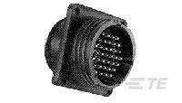 TE Connectivity 206705-3 Cosse cylindrique mâle embase mâle Nombre total de pôles: 9 Série (connecteur rond): CPC 1 pc(s)