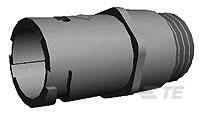TE Connectivity 1445389-3 Cosse cylindrique mâle mâle, droit Nombre total de pôles: 4 1 pc(s)