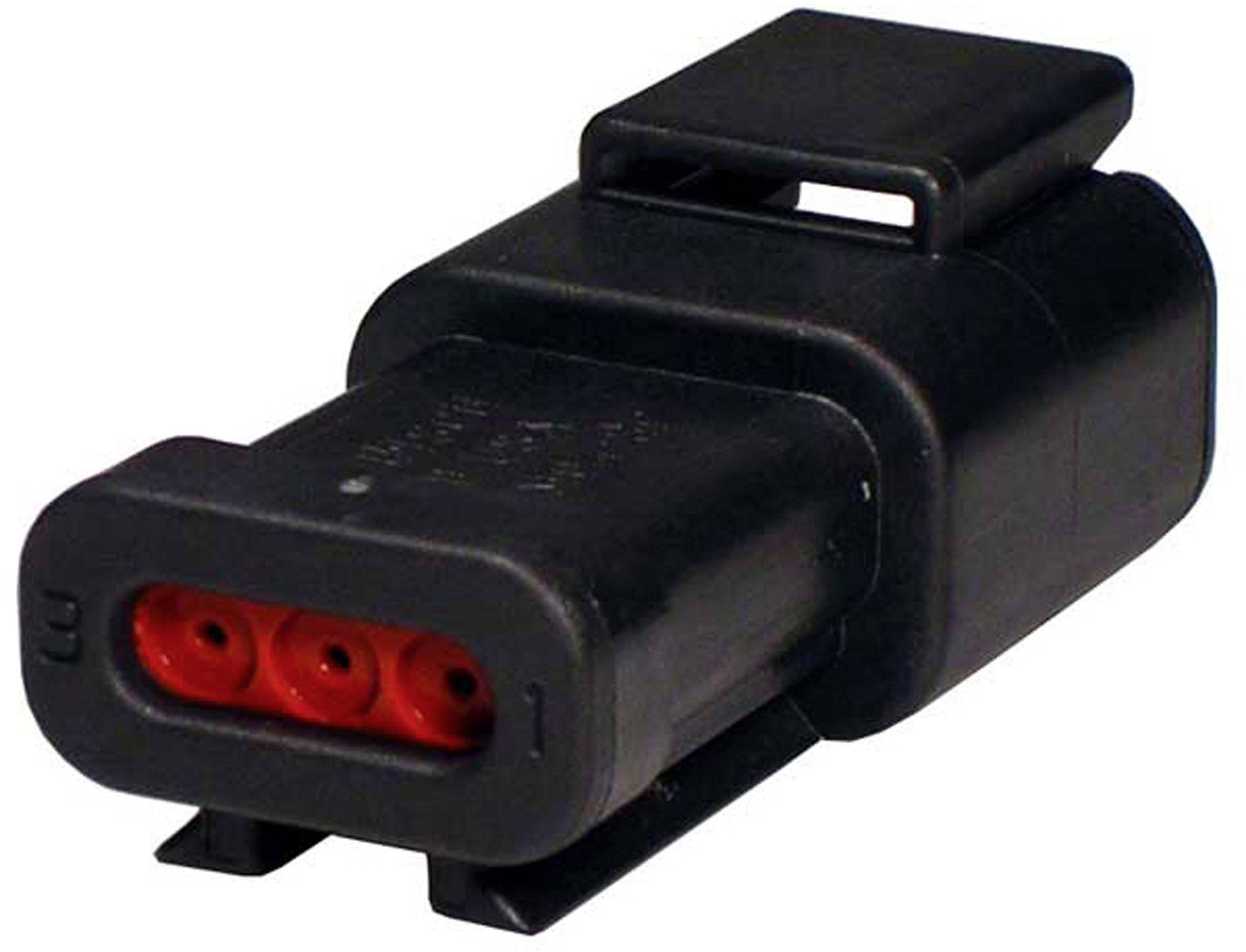 Boîtier pour contacts mâles série DTM TE Connectivity DTM04-3P-E005 Nbr total de pôles 3 1 pc(s)