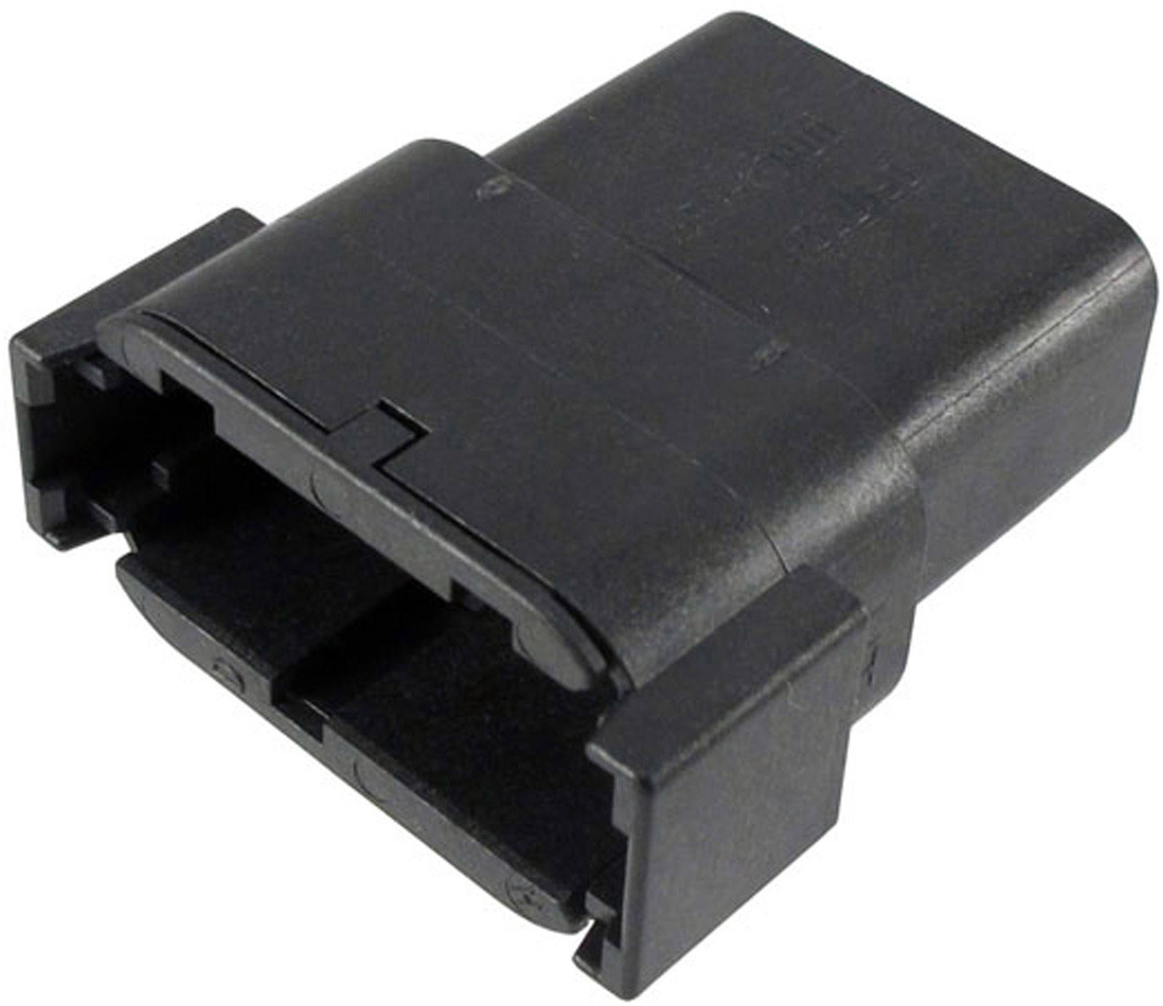 Boîtier pour contacts mâles série DTM TE Connectivity DTM04-12PD-EE04 Nbr total de pôles 12 1 pc(s)