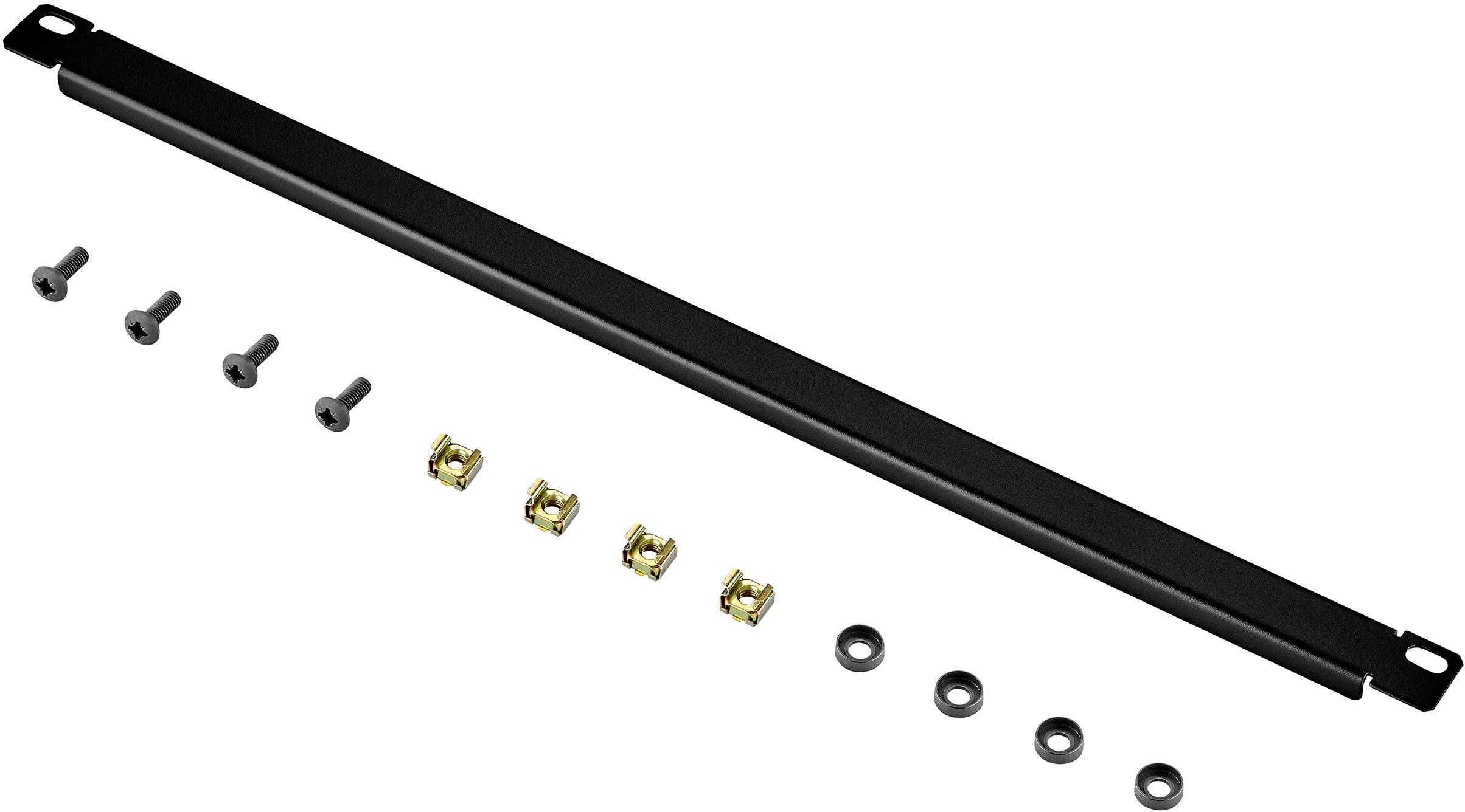 Renkforce RF-3429138 19 pouces Cache opaque 0.5 UH gris foncé