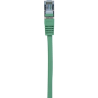 Renkforce RF-5056416 RJ45 Câble réseau, câble patch CAT 6a S/FTP 0.50 m vert avec cliquet d'encastrement, ignifuge Renkforce RF-5056416 RJ45 Câble réseau, câble patch CAT 6a S/FTP 0.50 m vert avec cliquet d'encastrement, ignifuge