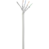 Renkforce RF-5191008 RJ45 Câble réseau, câble patch CAT 6a S/FTP 30.00 m gris ignifuge, avec cliquet d'encastrement 1 pc(s) Renkforce RF-5191008 RJ45 Câble réseau, câble patch CAT 6a S/FTP 30.00 m gris ignifuge, avec cliquet d'encastrement 1 pc(s)