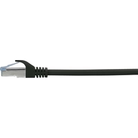Renkforce RF-5047480 RJ45 Câble réseau, câble patch CAT 6a S/FTP 0.50 m noir ignifuge Renkforce RF-5047480 RJ45 Câble réseau, câble patch CAT 6a S/FTP 0.50 m noir ignifuge