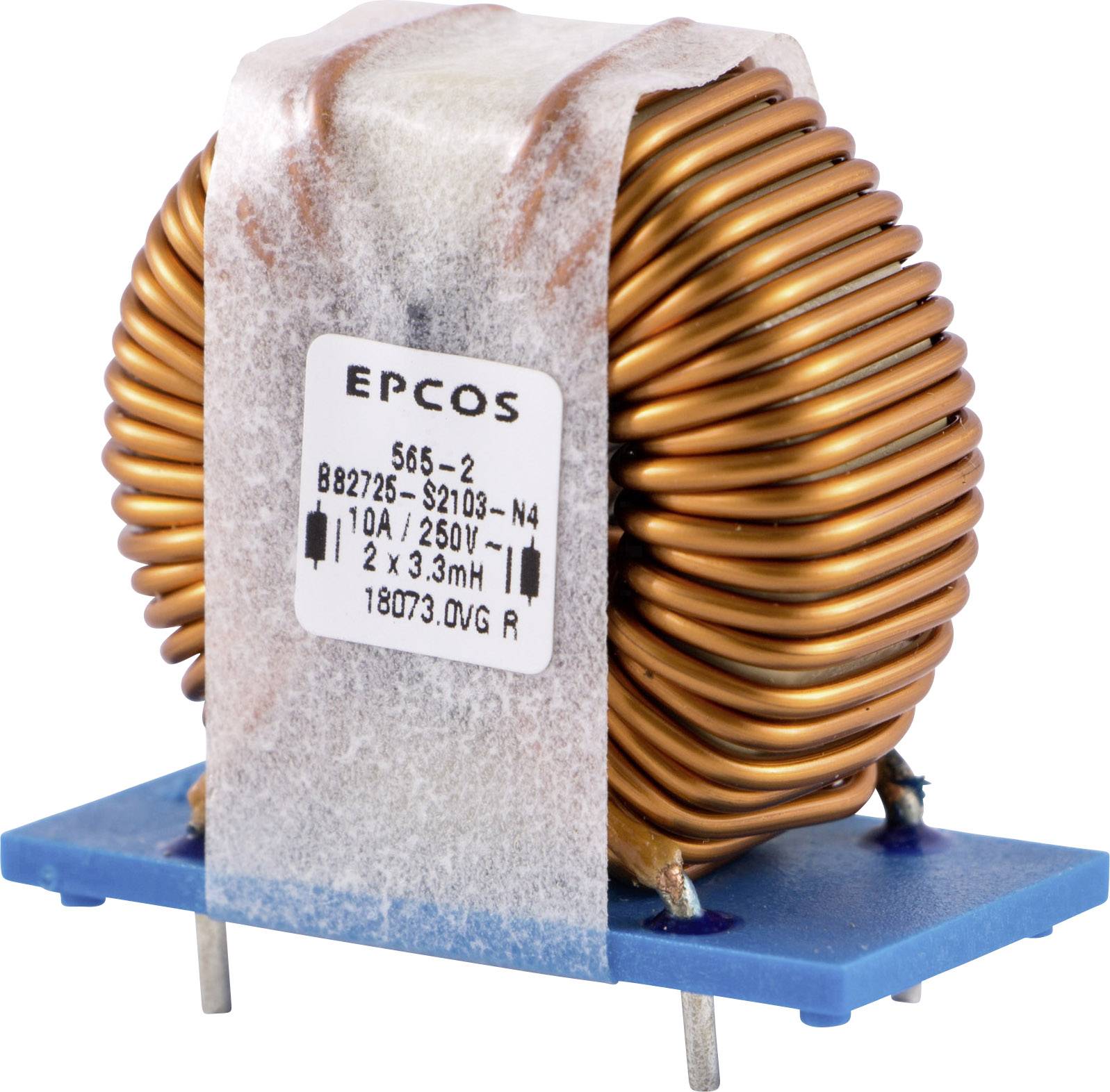 TDK B82725S2103N004 B82725S2103N004 Inductance torique sortie radiale B82725 3.3 mH 13.5 mΩ 10 A 1 pc(s)