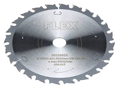 Lame de scie circulaire au carbure Flex 456012 165 mm 1 pc(s)