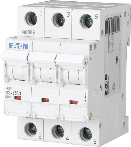 Eaton 236405 PXL-B50/3 Disjoncteur 3 pôles 50 A 400 V/AC