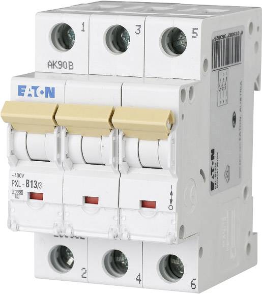 Eaton 236424 PXL-C13/3 Disjoncteur 3 pôles 13 A 400 V/AC