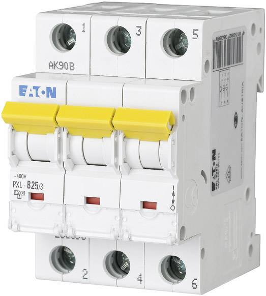 Eaton 236428 PXL-C25/3 Disjoncteur 3 pôles 25 A 400 V/AC