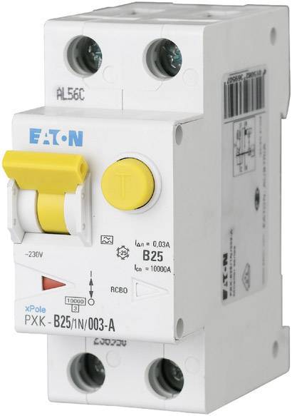 Eaton 236950 Interrupteur différentiel/Disjoncteur de protection 2 pôles 25 A 0.03 A 240 V/AC