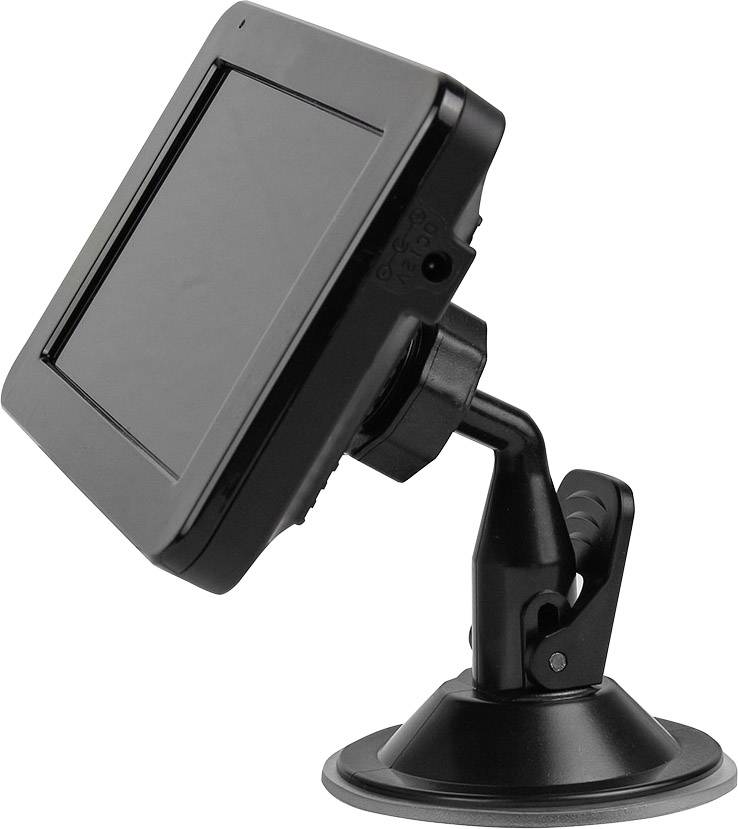 Eufab Système de recul vidéo sans fil lignes de guidage pied à ventouse, support de marquage noir