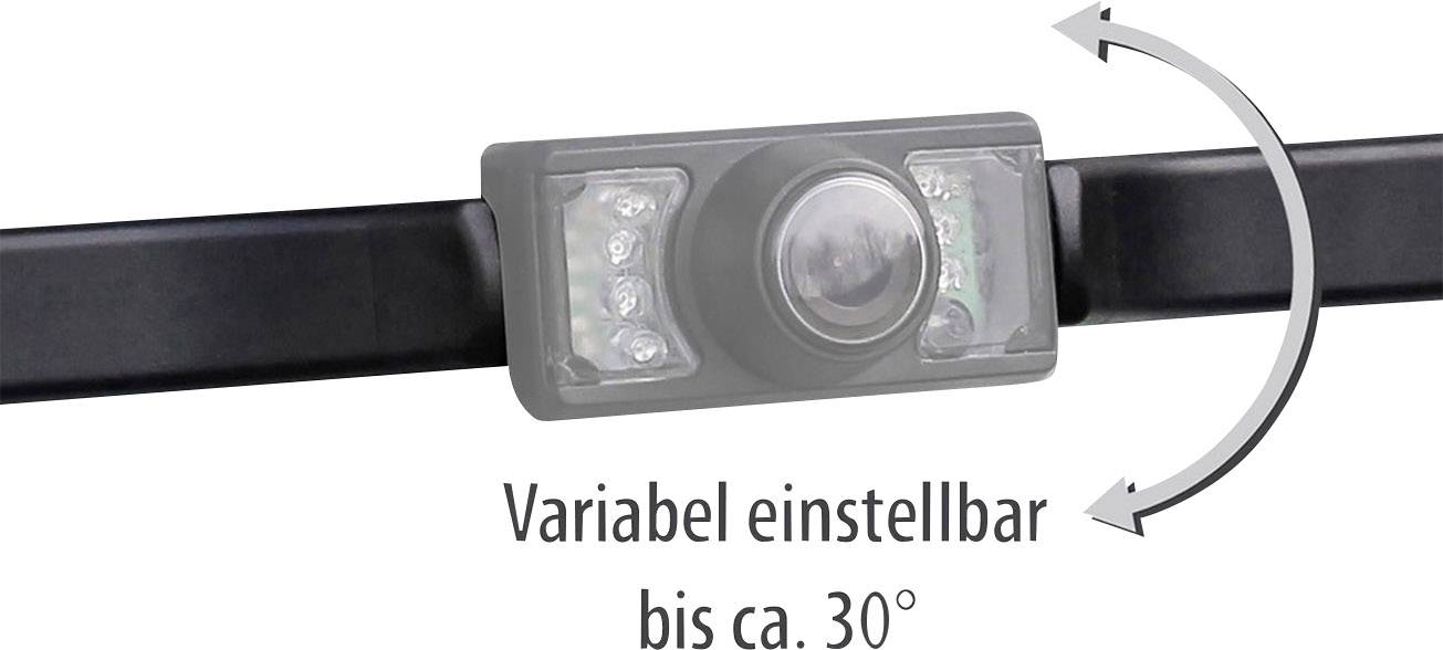 Eufab Système de recul vidéo sans fil lignes de guidage pied à ventouse, support de marquage noir