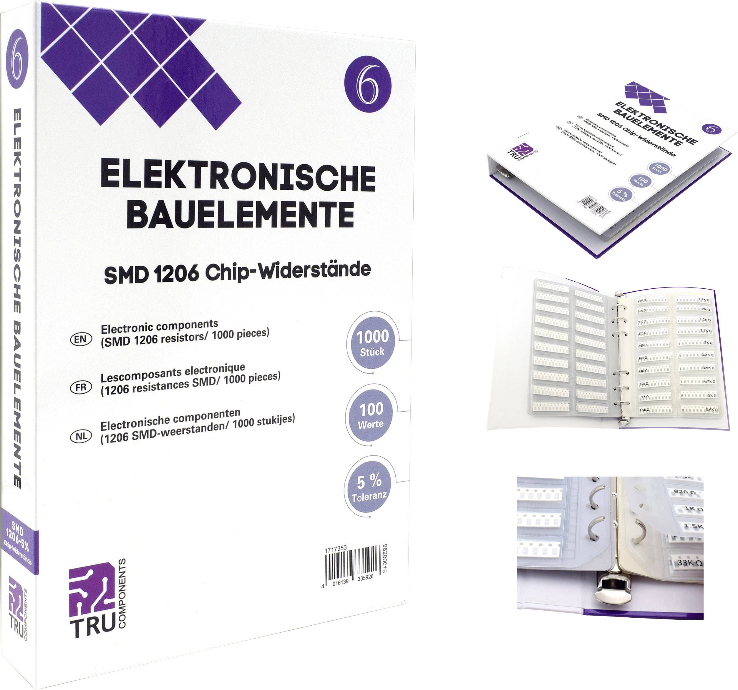 Album d'assortiment TRU COMPONENTS TC-6869412 TC-6869412 1000 parties