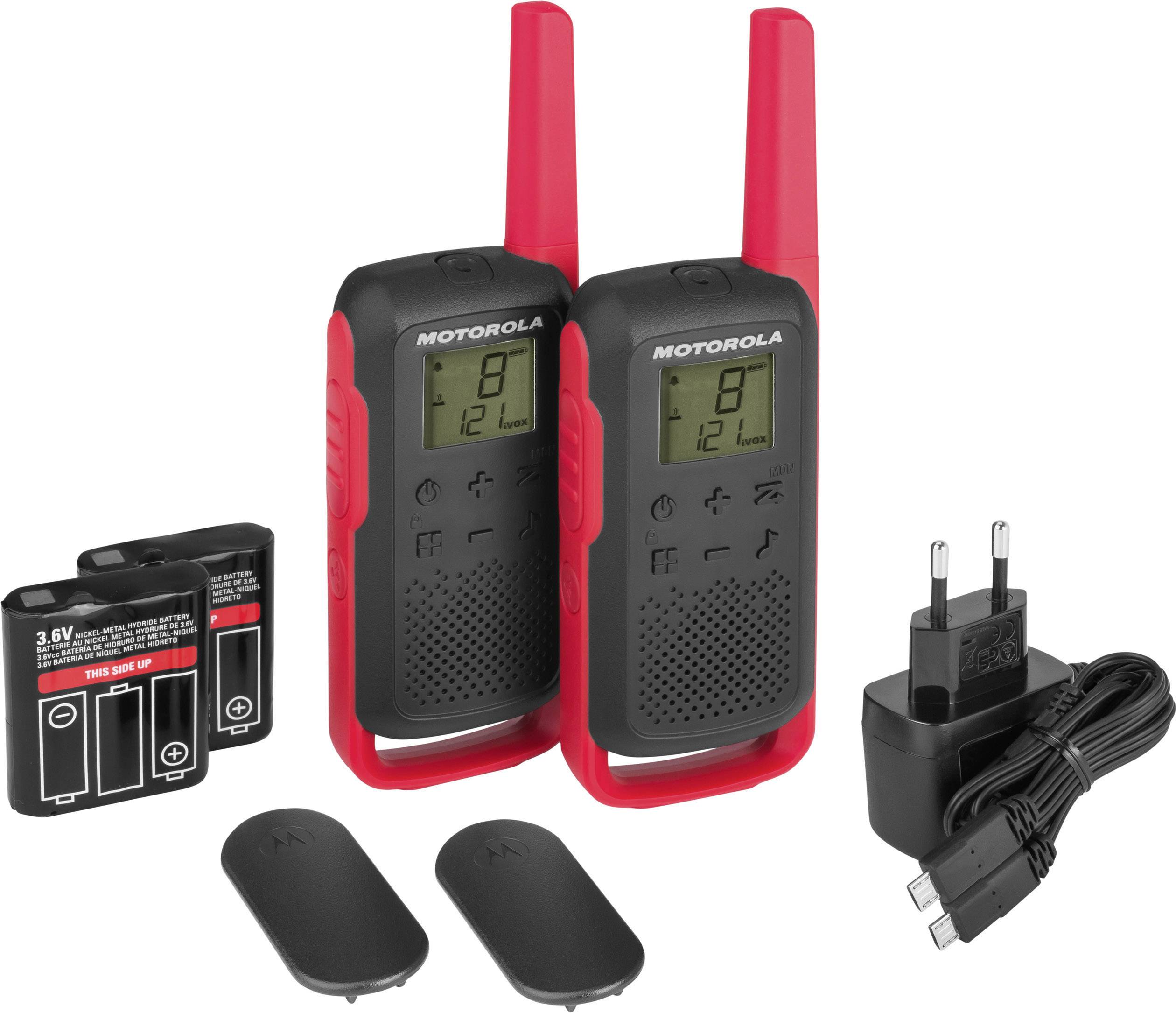 Motorola Solutions TALKABOUT T62 rot Talkie-walkie PMR
