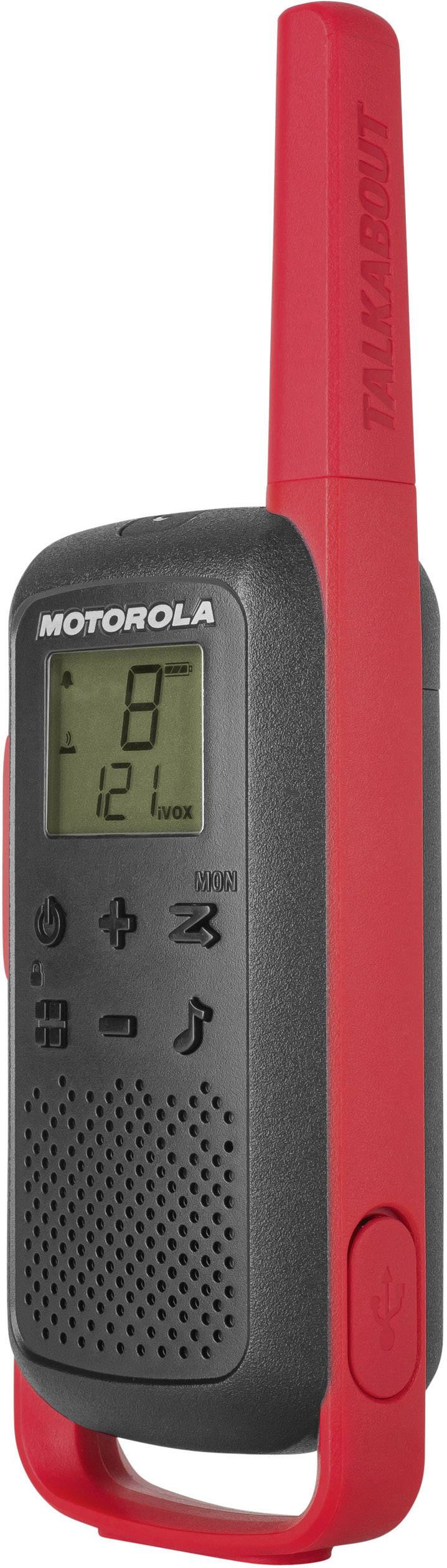 Motorola Solutions TALKABOUT T62 rot Talkie-walkie PMR