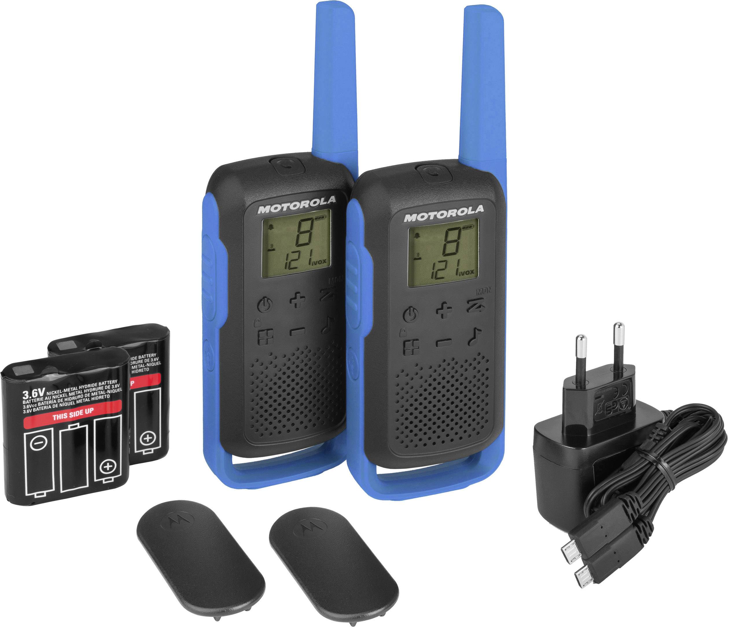 Motorola Solutions TALKABOUT T62 blau Talkie-walkie PMR