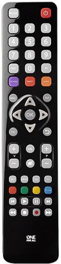 One For All URC 1922 Thomson TV Télécommande noir