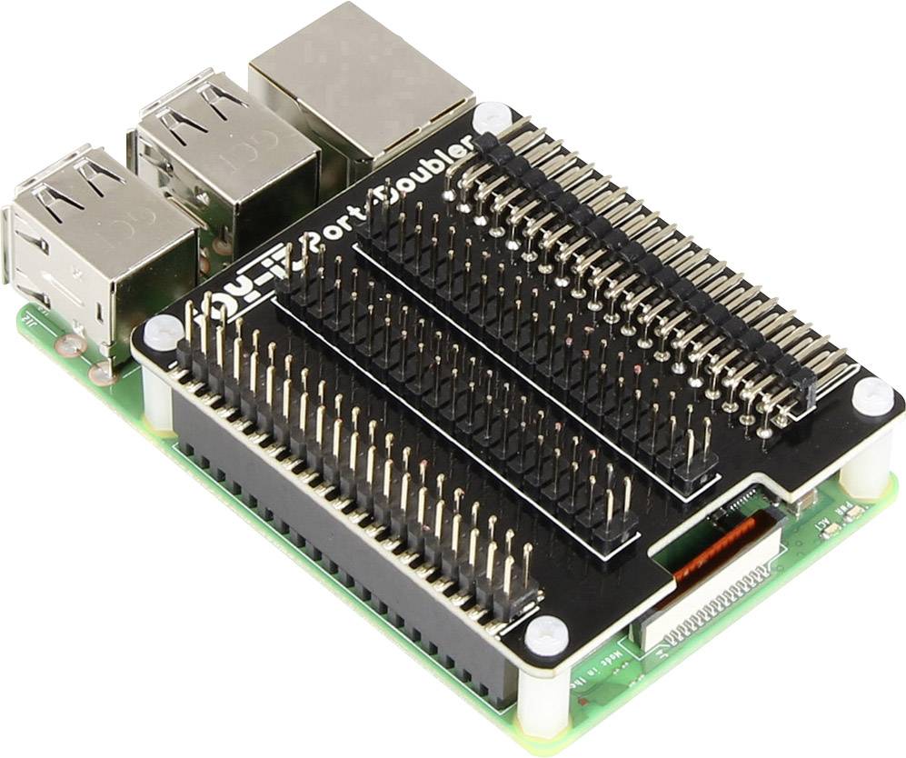 Joy-it rb-port-doubler Carte d'extension 1 pc(s) Convient pour (kits de développement): Raspberry Pi®