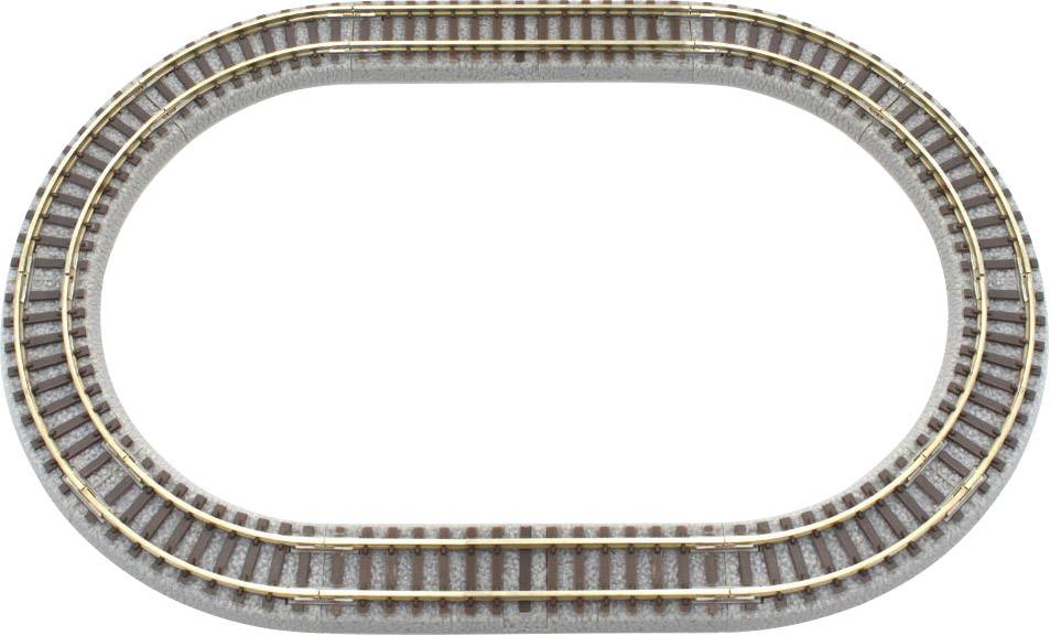 Rokuhan 7297908 SET de voies Z Shorty ovale