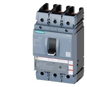Disjoncteur Siemens 3VA5222-5EC31-1AA0 Plage de réglage (courant): 225 - 225 A Tension de contact (max.): 480 V/AC (l x H x P)