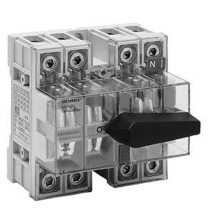 Sectionneur transparent 3 pôles 125 A 3 NO (T) 690 V/AC Siemens 5TE1620