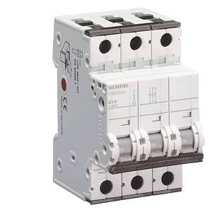 Interrupteur gris 3 pôles 40 A 3 NO (T) 400 V/AC Siemens 5TE24130