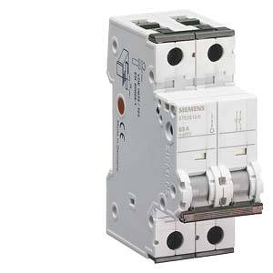 Interrupteur gris 2 pôles 63 A 2 NO (T) 400 V/AC Siemens 5TE25120