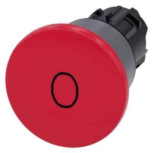 Bouton-poussoir coup de poing Siemens 3SU1030-1BA20-0AD0 1 pc(s)