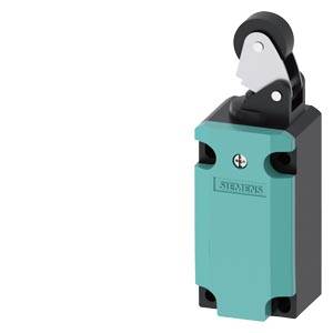 Un interrupteur électrique à levier, boîtier bleu, adapté aux applications industrielles pour la commande de machines.