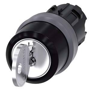 Commutateur à clé Siemens 3SU1030-4BP61-0AA0 2 x 45 ° 1 pc(s)