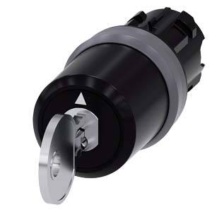 Commutateur à clé Siemens 3SU1030-5BL51-0AA0 2 x 45 ° 1 pc(s)
