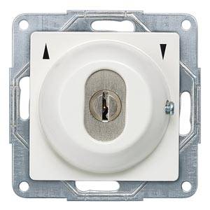 Siemens Interrupteur pour stores Delta blanc 5TA7662