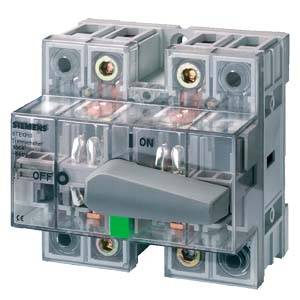Sectionneur transparent 2 pôles 160 A 2 NO (T) 690 V/AC Siemens 5TE1230